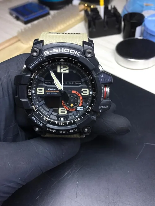 Casio G Shock Mudman watch GG 1000 5476 in for battery & reseal